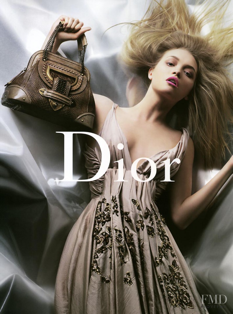 Gemma Ward featured in  the Christian Dior advertisement for Spring/Summer 2007