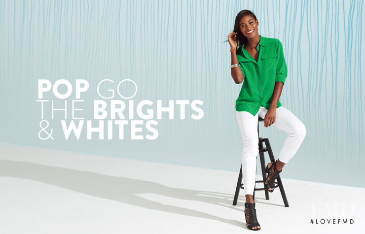 Melodie Monrose featured in  the Nordstrom advertisement for Spring/Summer 2015