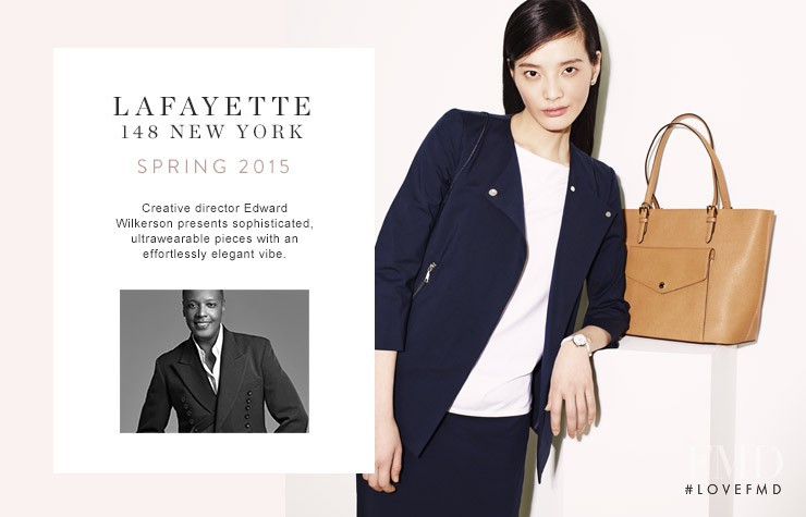 Melodie Monrose featured in  the Nordstrom advertisement for Spring/Summer 2015