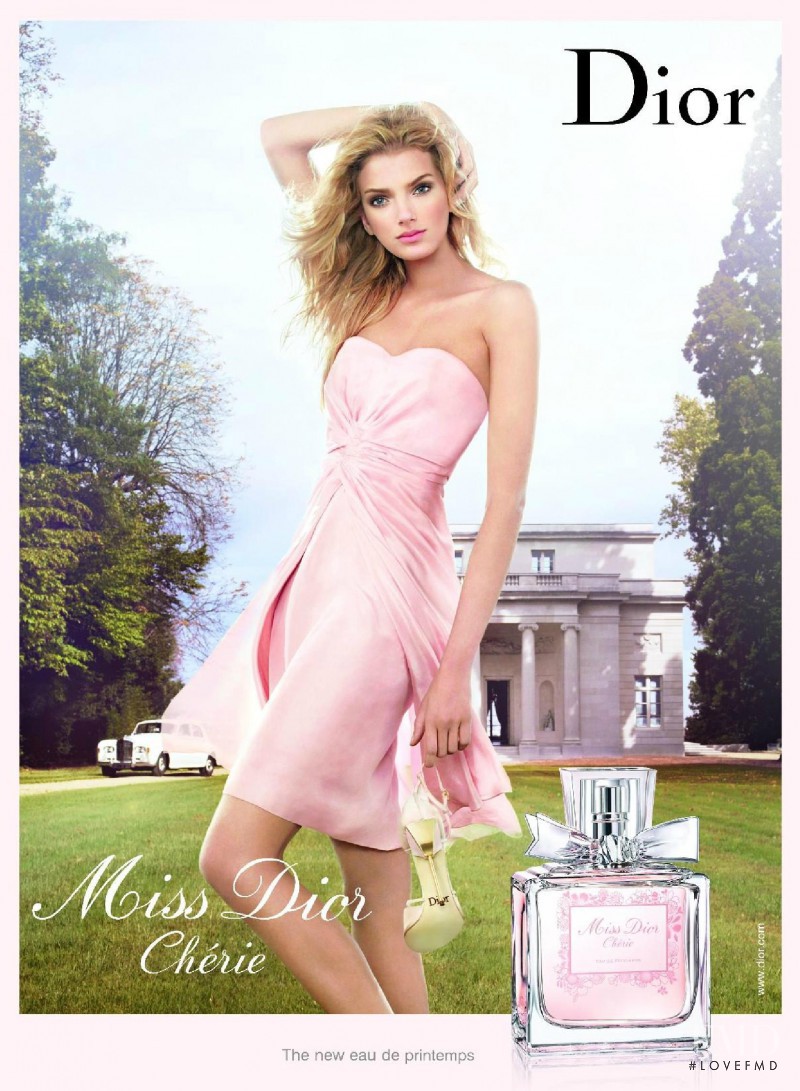 Lily Donaldson featured in  the Christian Dior Parfums advertisement for Spring/Summer 2007