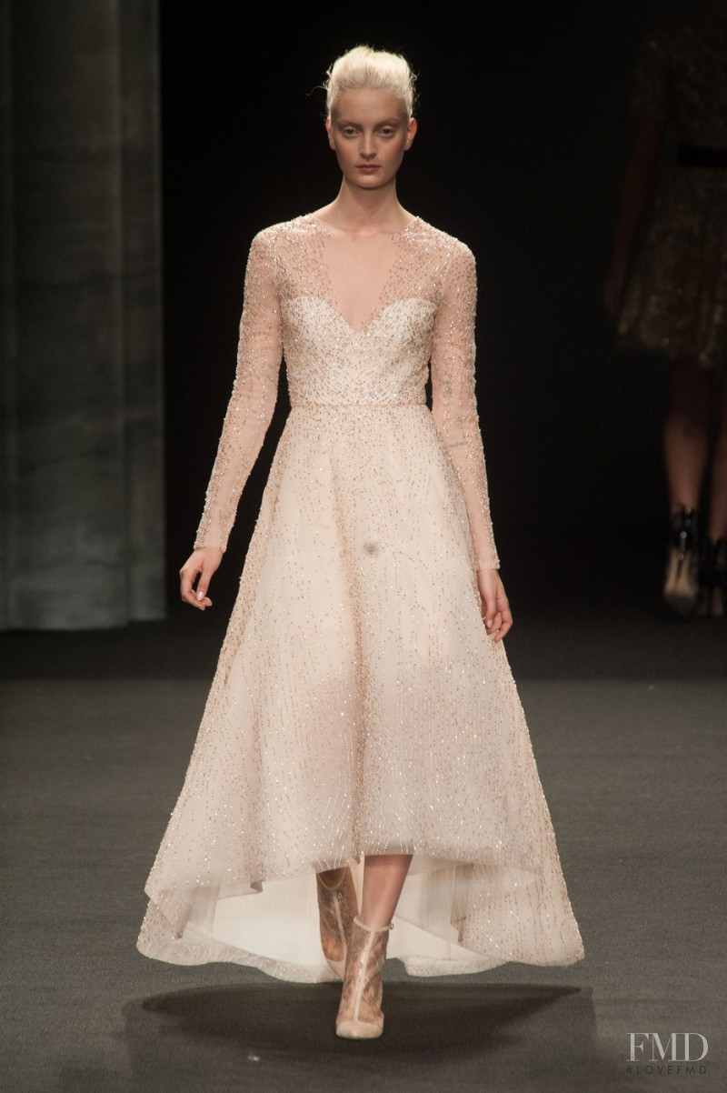 Monique Lhuillier fashion show for Autumn/Winter 2014