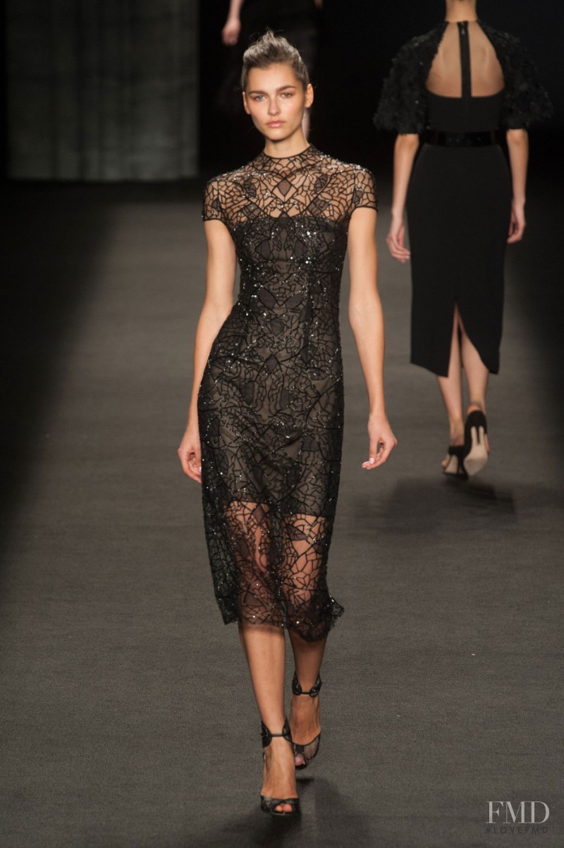 Monique Lhuillier fashion show for Autumn/Winter 2014