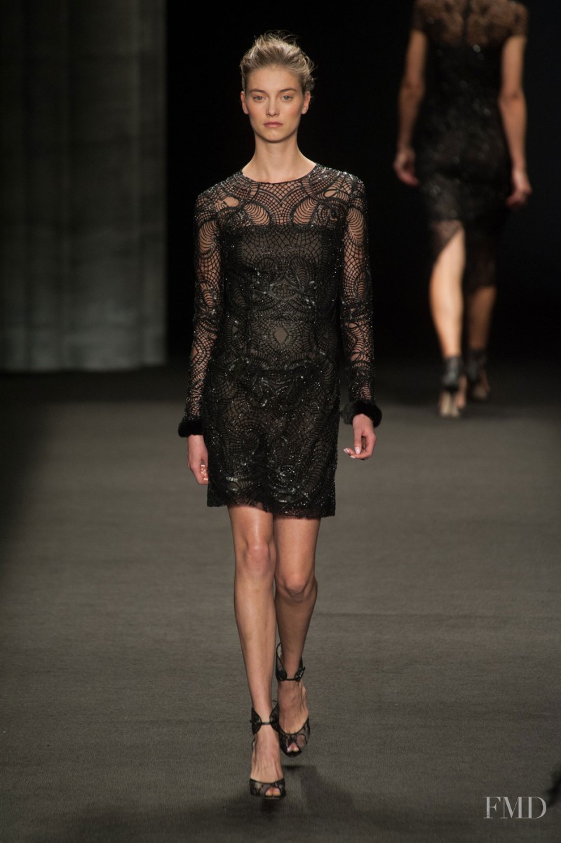 Monique Lhuillier fashion show for Autumn/Winter 2014