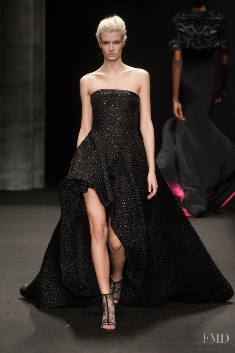 Monique Lhuillier fashion show for Autumn/Winter 2014