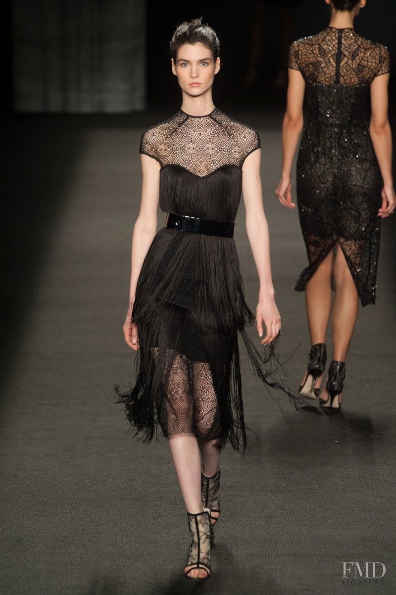 Monique Lhuillier fashion show for Autumn/Winter 2014