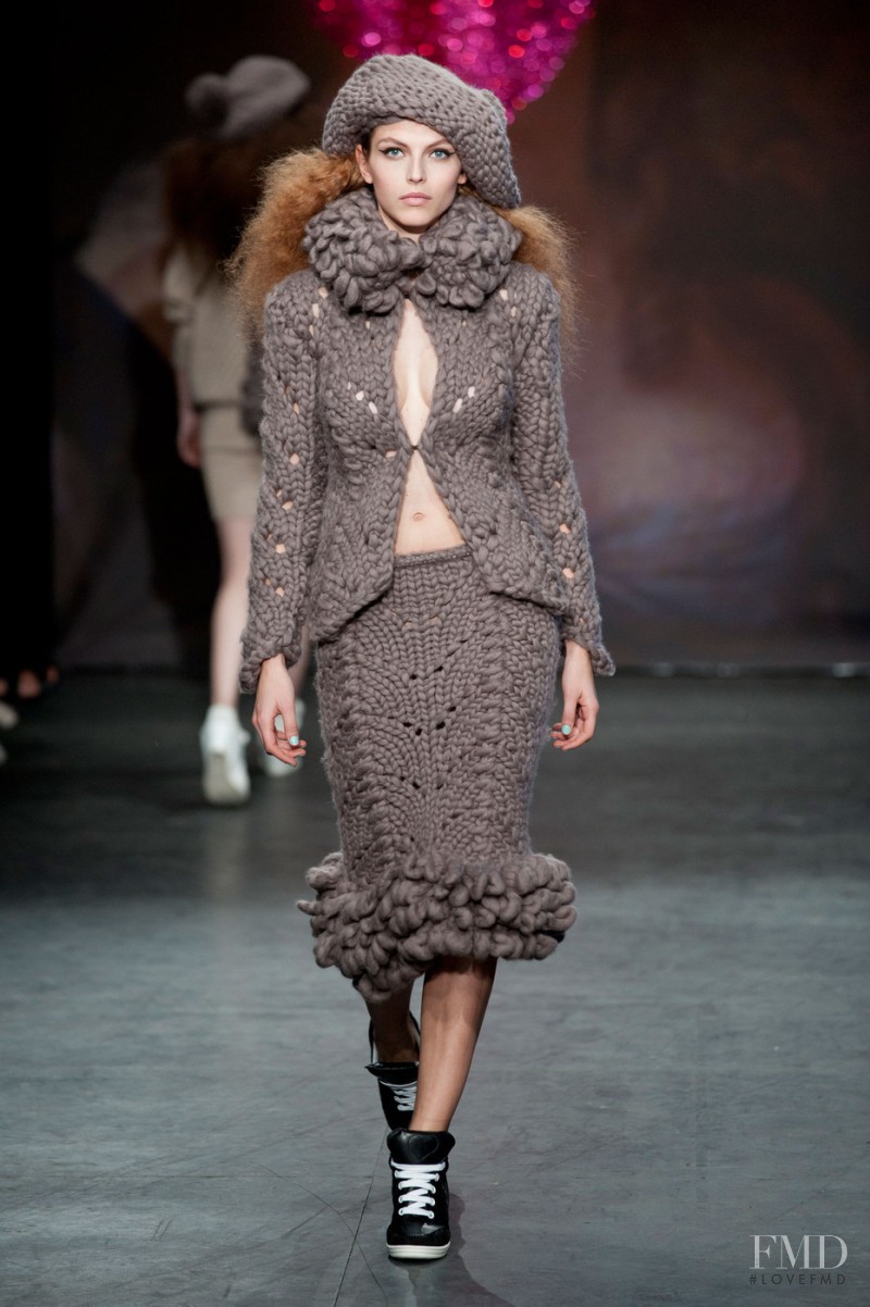 Karlina Caune featured in  the Sister by Sibling fashion show for Autumn/Winter 2013