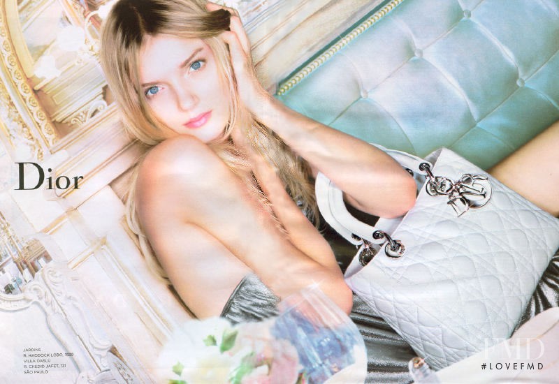 Lily Donaldson featured in  the Christian Dior advertisement for Resort 2007