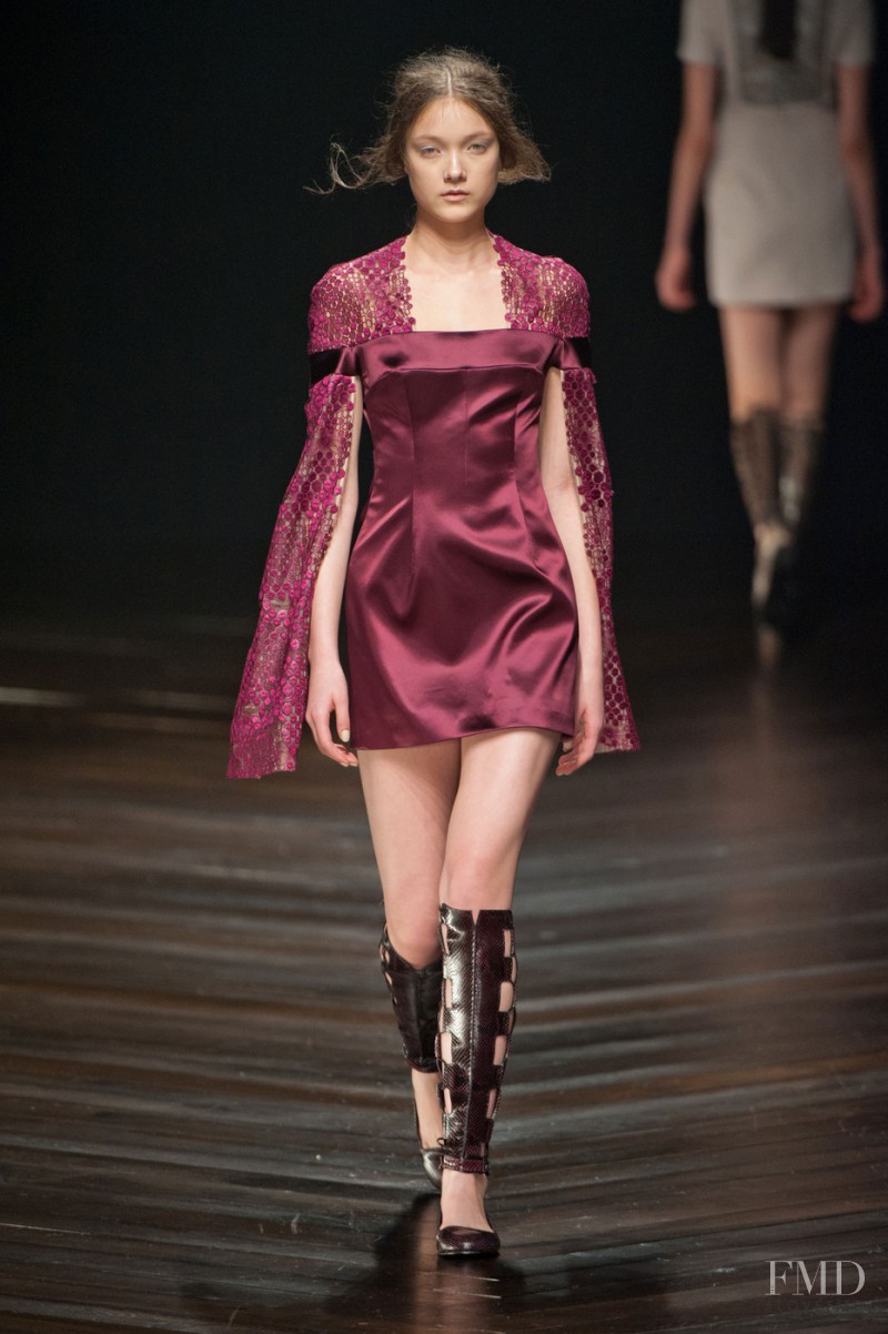 Marios Schwab fashion show for Autumn/Winter 2013