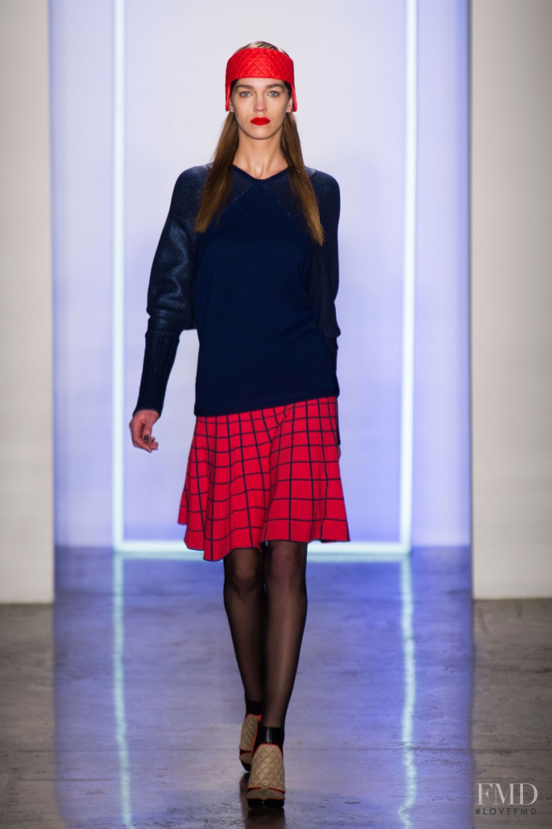 Samantha Gradoville featured in  the Ohne Titel fashion show for Autumn/Winter 2013