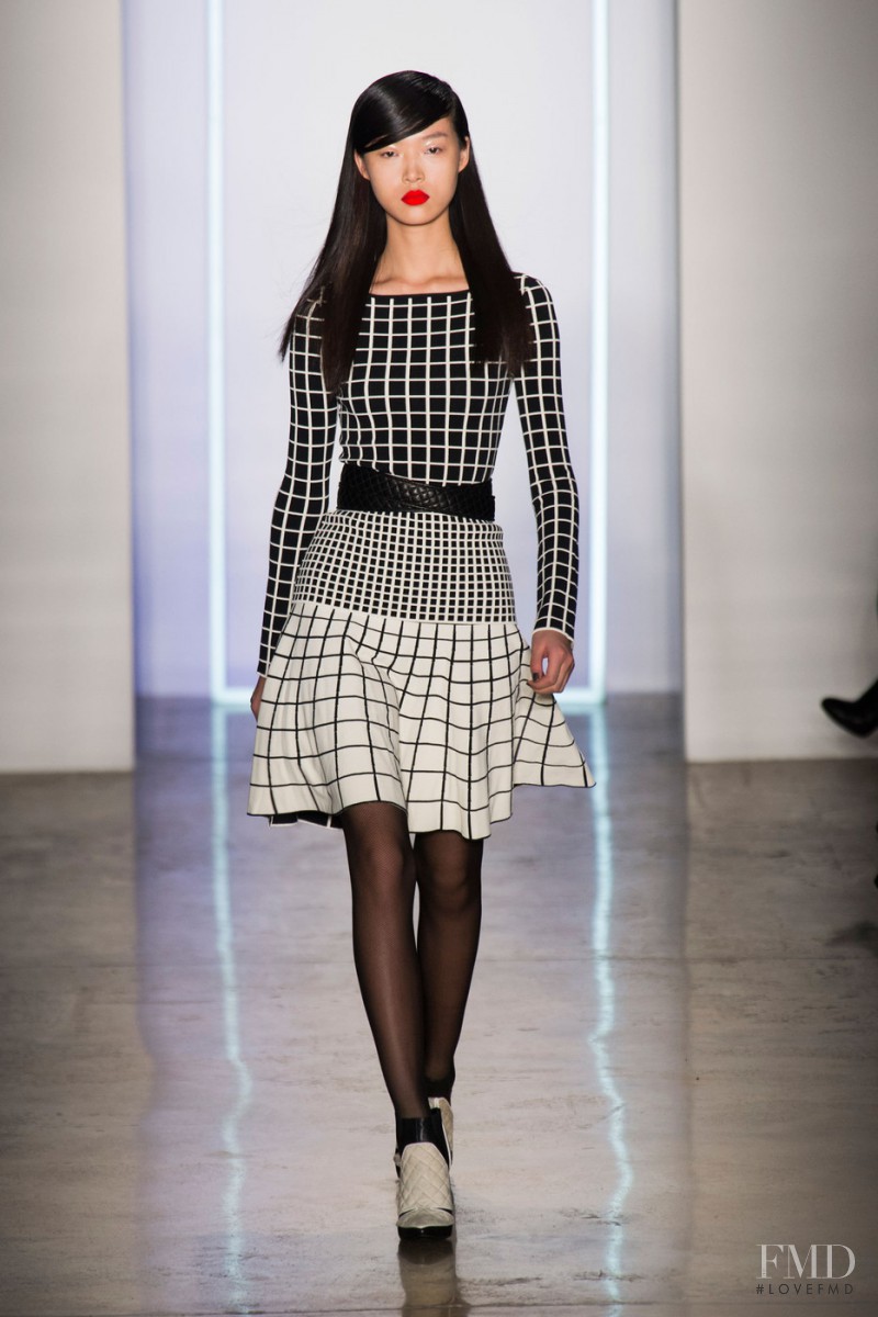 Tian Yi featured in  the Ohne Titel fashion show for Autumn/Winter 2013