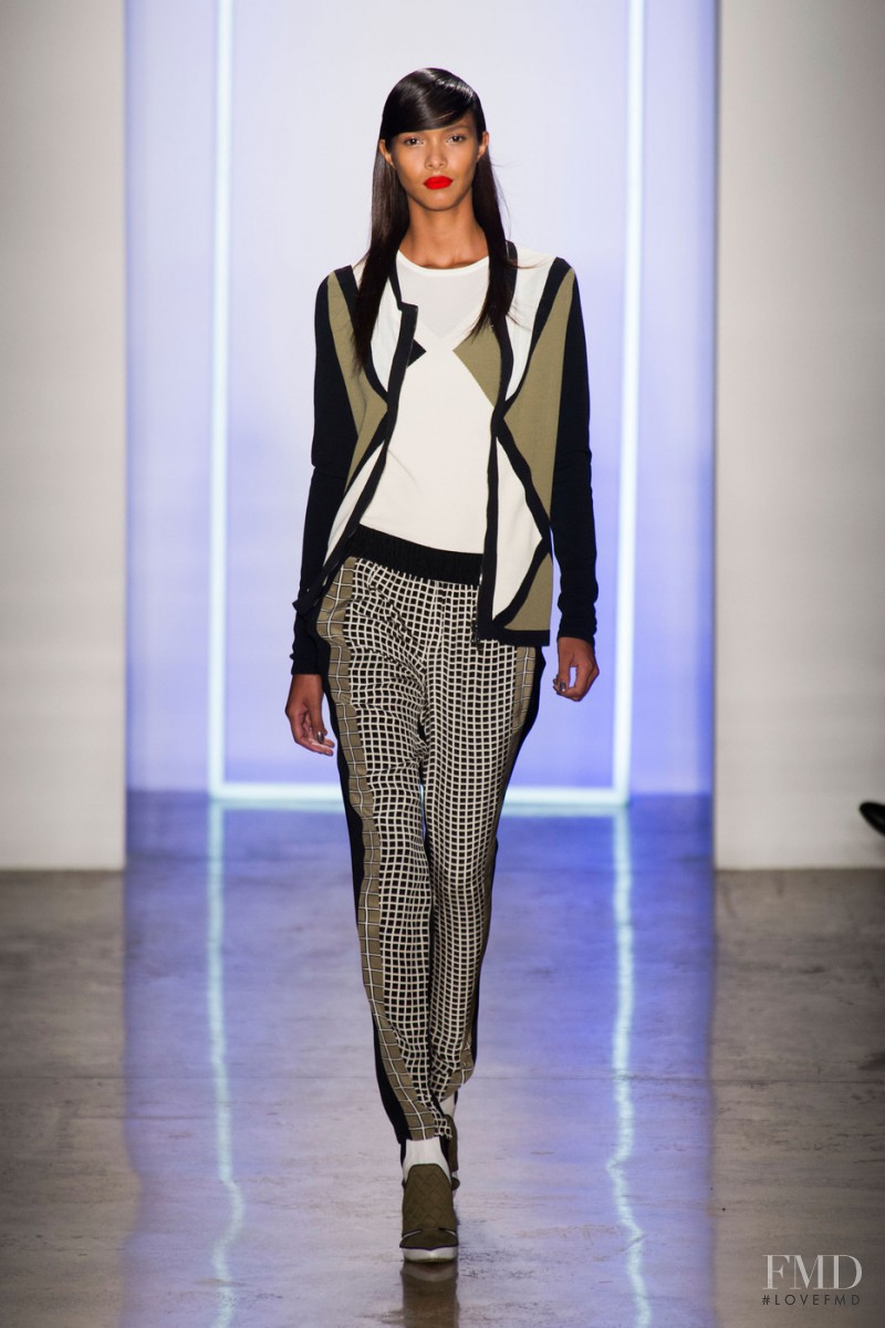 Lais Ribeiro featured in  the Ohne Titel fashion show for Autumn/Winter 2013