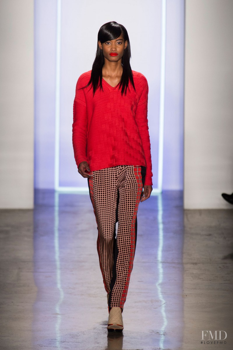 Melodie Monrose featured in  the Ohne Titel fashion show for Autumn/Winter 2013