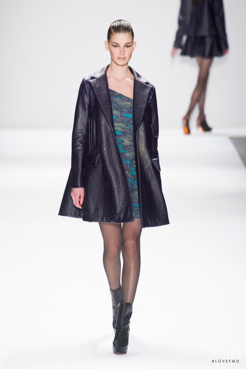 Ophélie Guillermand featured in  the Nanette Lepore fashion show for Autumn/Winter 2013