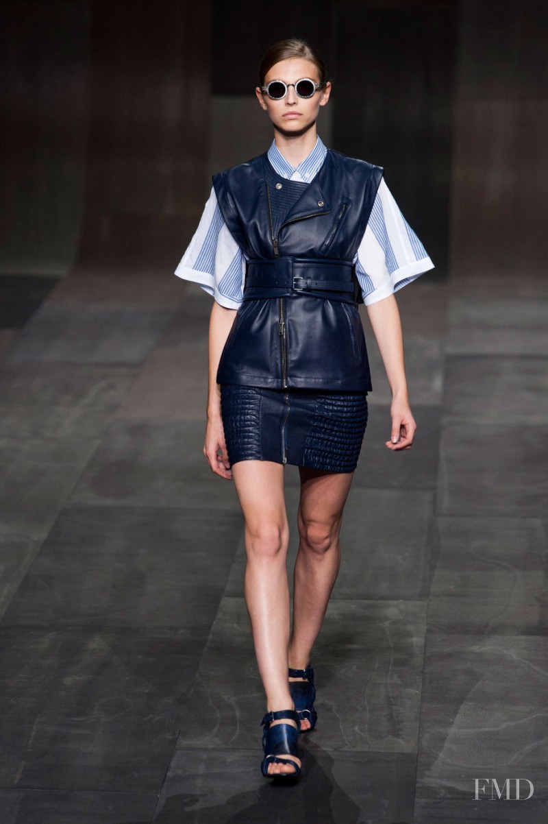 Karlina Caune featured in  the Damir Doma fashion show for Spring/Summer 2013