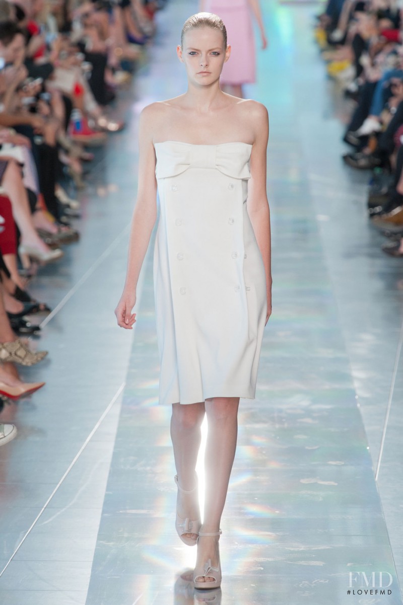 Elza Luijendijk Matiz featured in  the Christopher Kane fashion show for Spring/Summer 2013