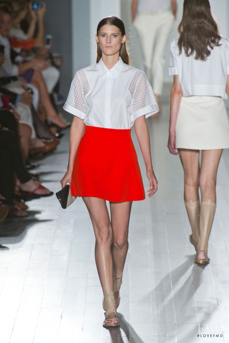 Victoria Beckham fashion show for Spring/Summer 2013