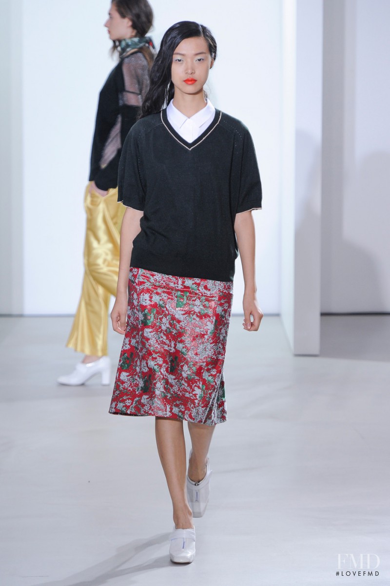 Tian Yi featured in  the Creatures of the Wind fashion show for Spring/Summer 2014