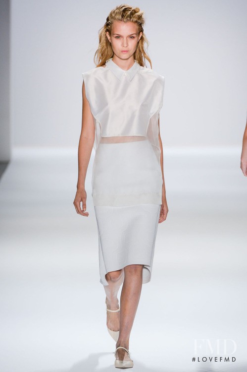 Josephine Skriver featured in  the Osklen fashion show for Spring/Summer 2013