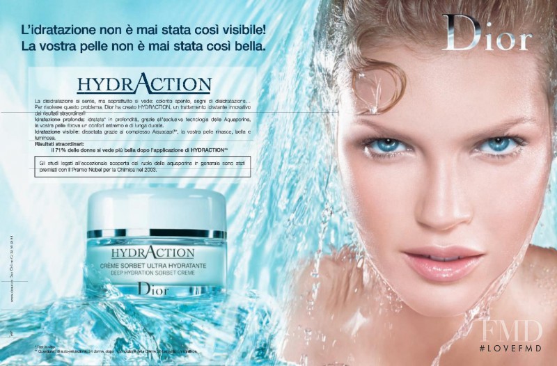 Dior Beauty Hydra Action advertisement for Spring/Summer 2006