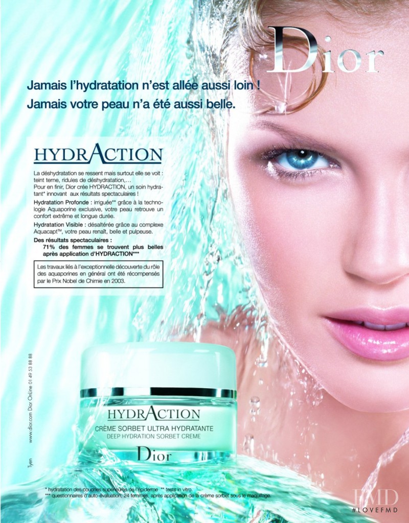 Dior Beauty Hydra Action advertisement for Spring/Summer 2006