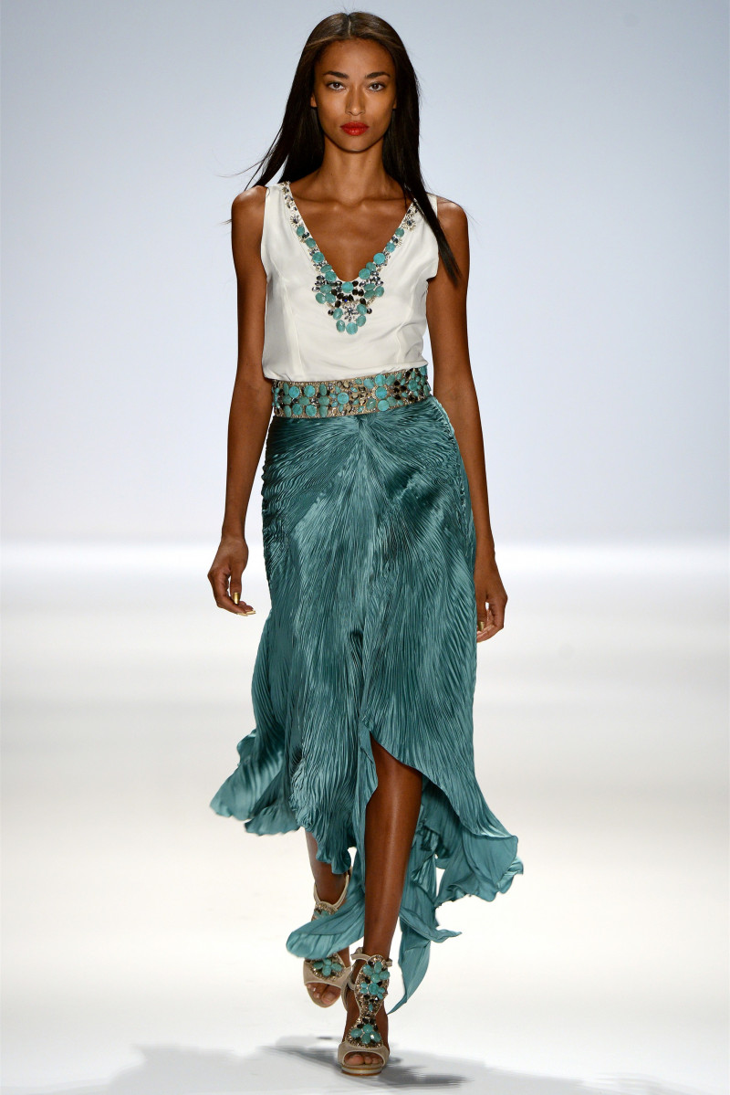 Anais Mali featured in  the Carlos Miele fashion show for Spring/Summer 2013