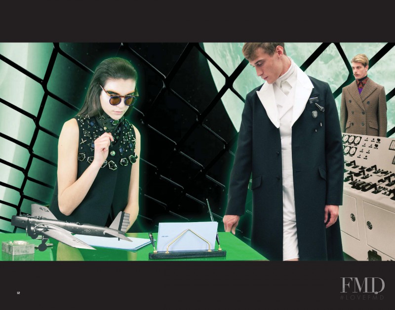 Prada Real Fantasies lookbook for Autumn/Winter 2012