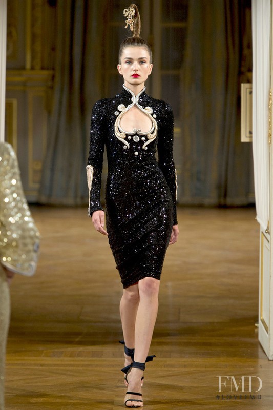 Andreea Diaconu featured in  the Alexis Mabille fashion show for Autumn/Winter 2012