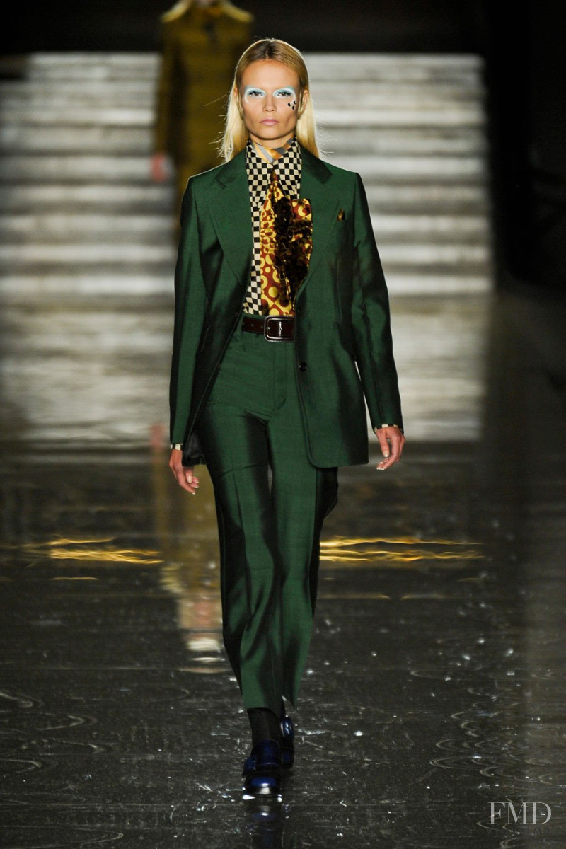 Natasha Poly featured in  the Miu Miu fashion show for Autumn/Winter 2012