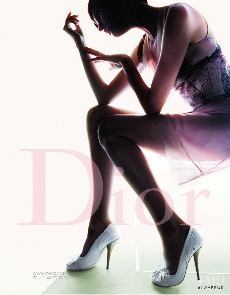 Stella Tennant featured in  the Christian Dior advertisement for Spring/Summer 2006