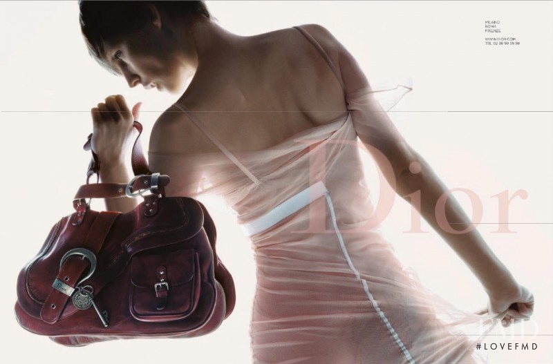 Stella Tennant featured in  the Christian Dior advertisement for Spring/Summer 2006