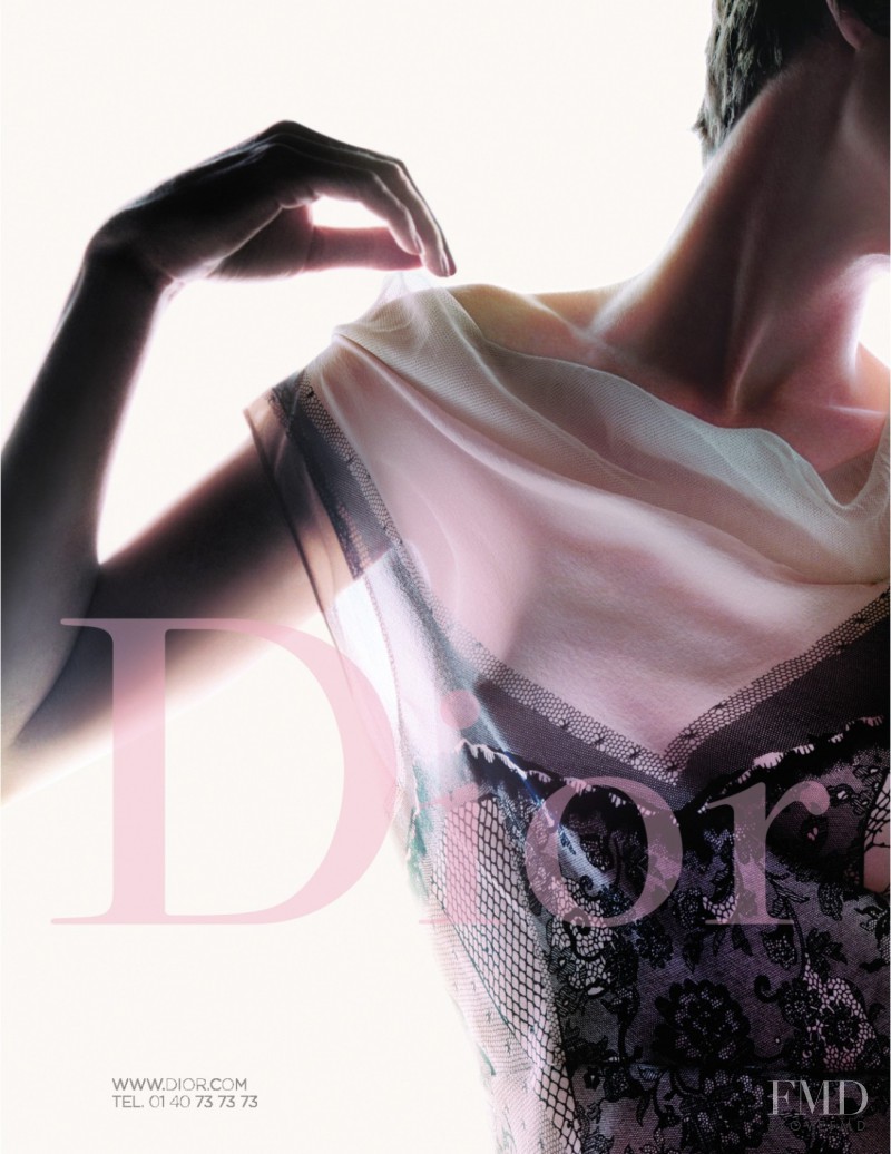 Stella Tennant featured in  the Christian Dior advertisement for Spring/Summer 2006