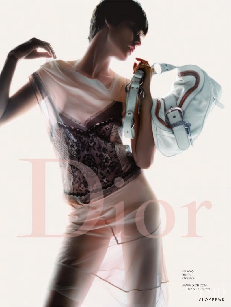 Stella Tennant featured in  the Christian Dior advertisement for Spring/Summer 2006