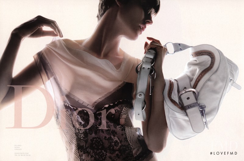 Stella Tennant featured in  the Christian Dior advertisement for Spring/Summer 2006
