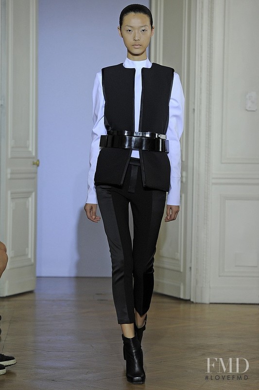 Tian Yi featured in  the RAD by Rad Hourani fashion show for Autumn/Winter 2012