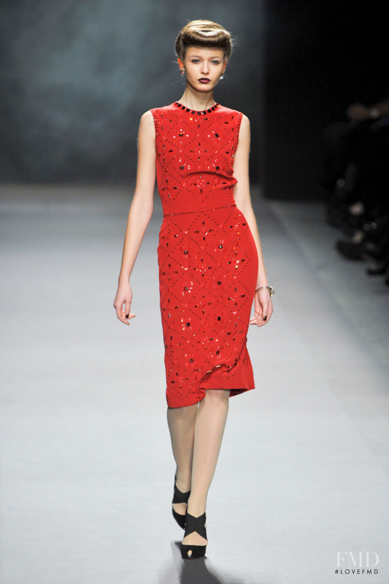 Jenny Packham fashion show for Autumn/Winter 2012