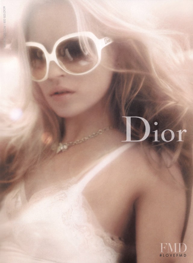 Kate Moss featured in  the Christian Dior advertisement for Spring/Summer 2005
