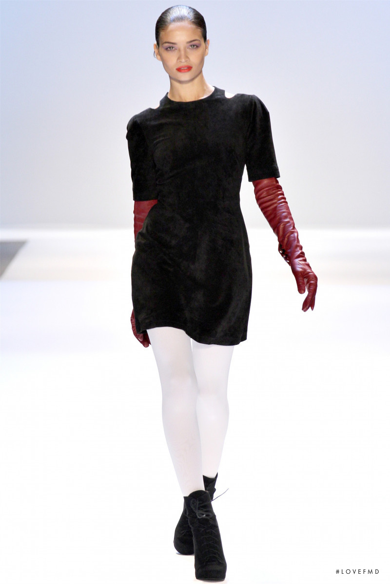 Shanina Shaik featured in  the Charlotte Ronson fashion show for Autumn/Winter 2012