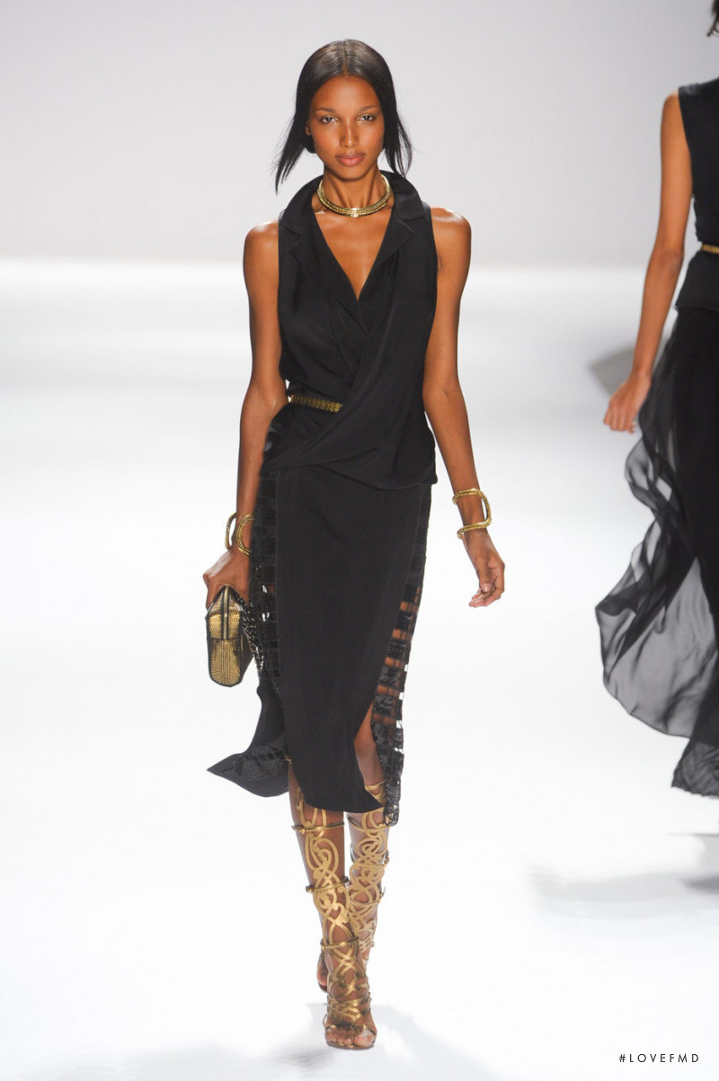Jasmine Tookes featured in  the Elie Tahari fashion show for Spring/Summer 2012