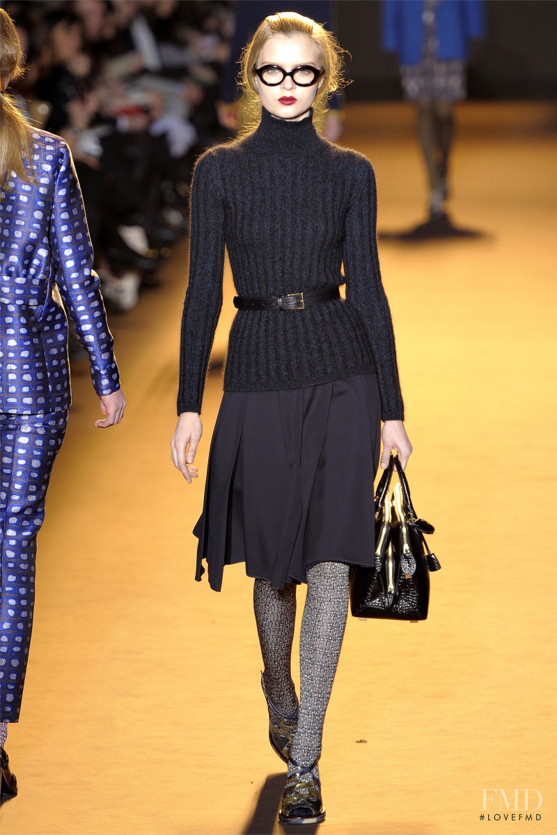 Josephine Skriver featured in  the Rochas fashion show for Autumn/Winter 2012