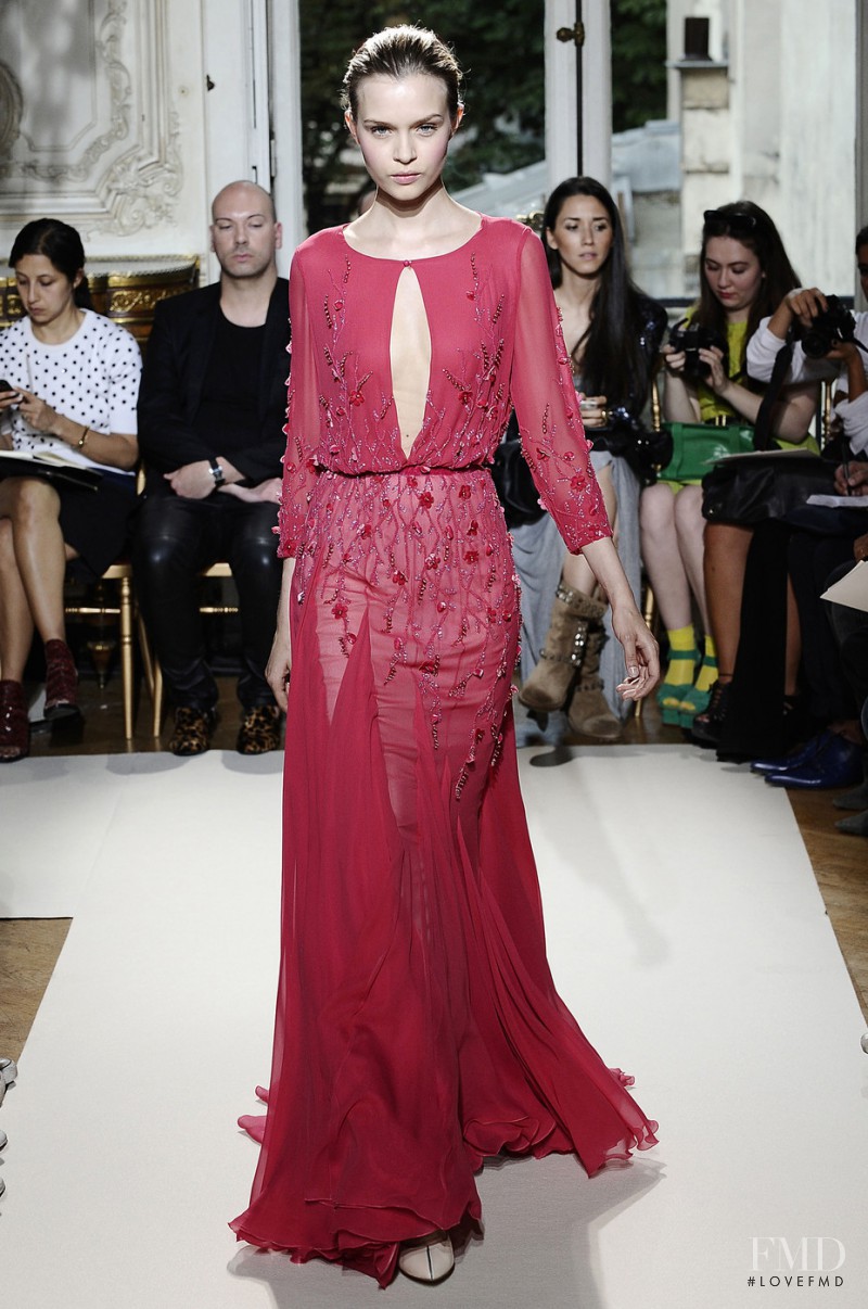 Josephine Skriver featured in  the Georges Hobeika fashion show for Autumn/Winter 2012