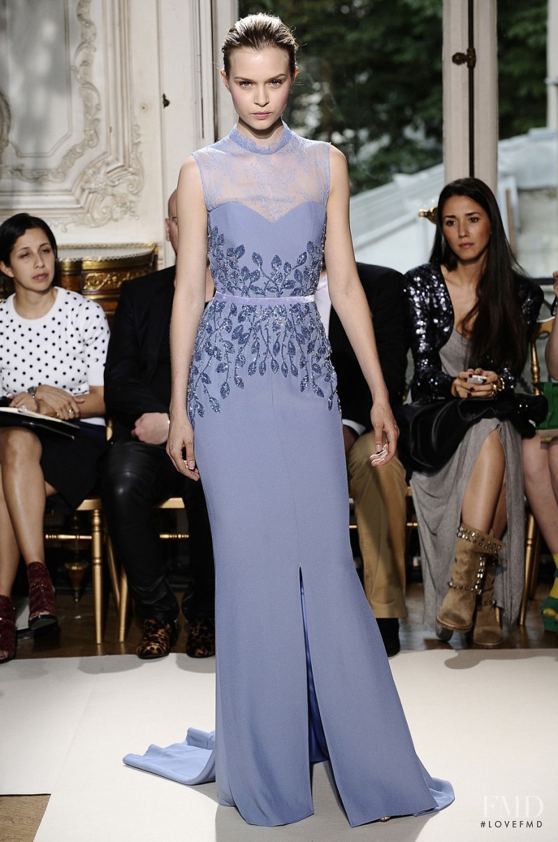 Josephine Skriver featured in  the Georges Hobeika fashion show for Autumn/Winter 2012