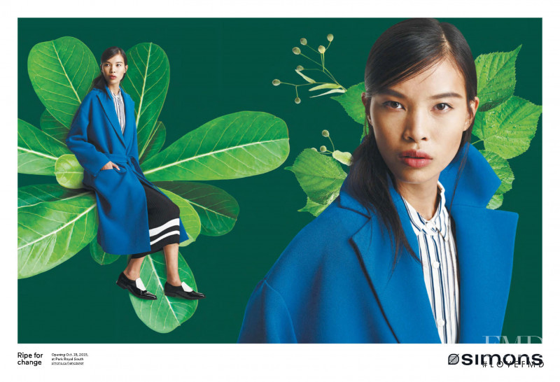 Simons - La Maison Simons ICON advertisement for Autumn/Winter 2015