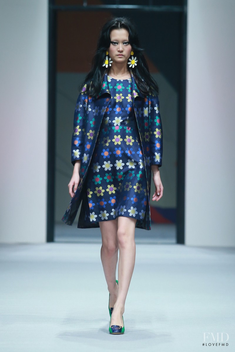 Wangy Xinyu featured in  the Beautyberry by Wang Yutao fashion show for Spring/Summer 2015