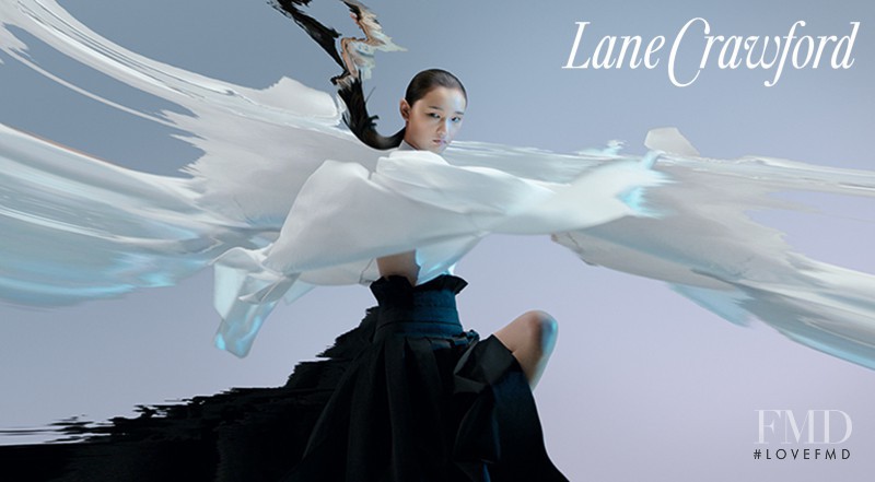 Yang Meng Huan featured in  the Lane Crawford advertisement for Autumn/Winter 2015