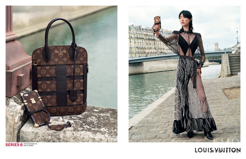 So Ra Choi featured in  the Louis Vuitton Series 6 advertisement for Spring/Summer 2017