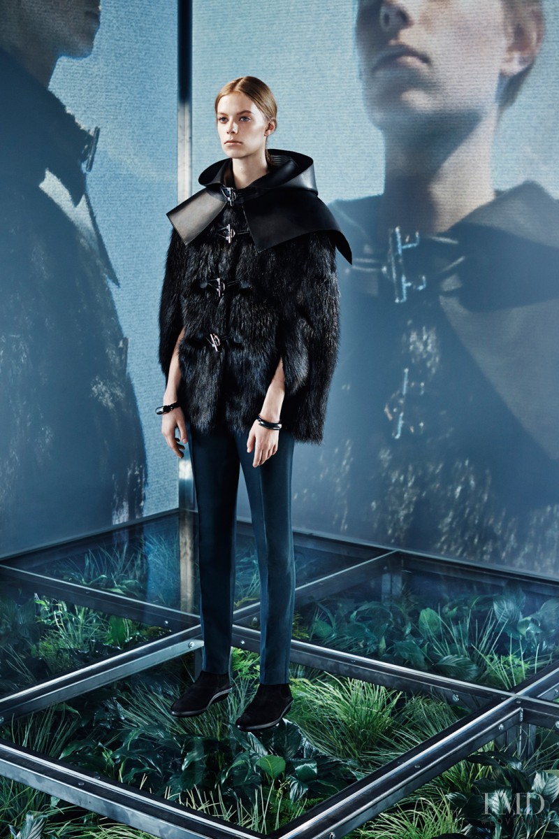 Lexi Boling featured in  the Balenciaga fashion show for Pre-Fall 2014