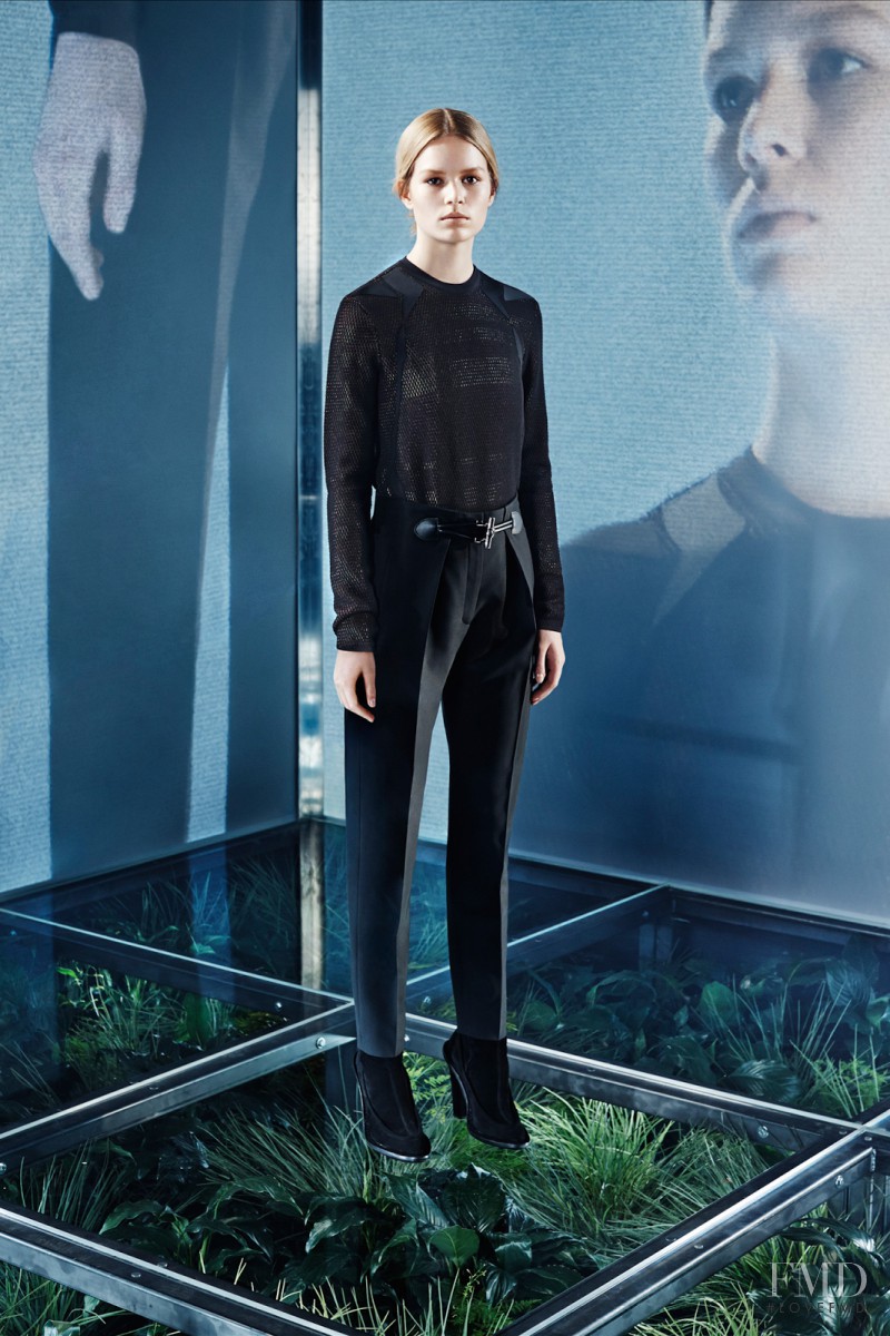 Anna Ewers featured in  the Balenciaga fashion show for Pre-Fall 2014