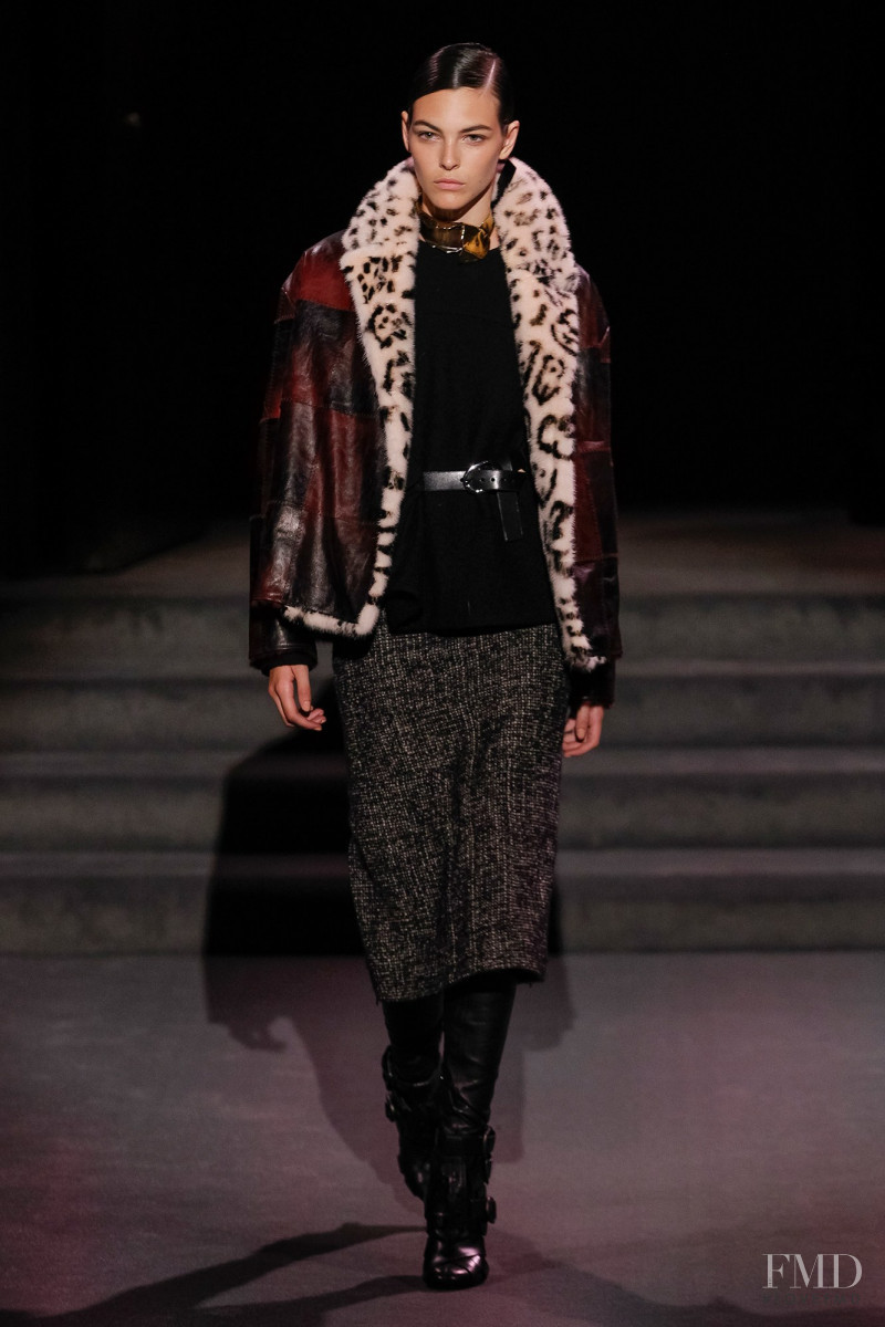 Vittoria Ceretti featured in  the Tom Ford fashion show for Autumn/Winter 2016