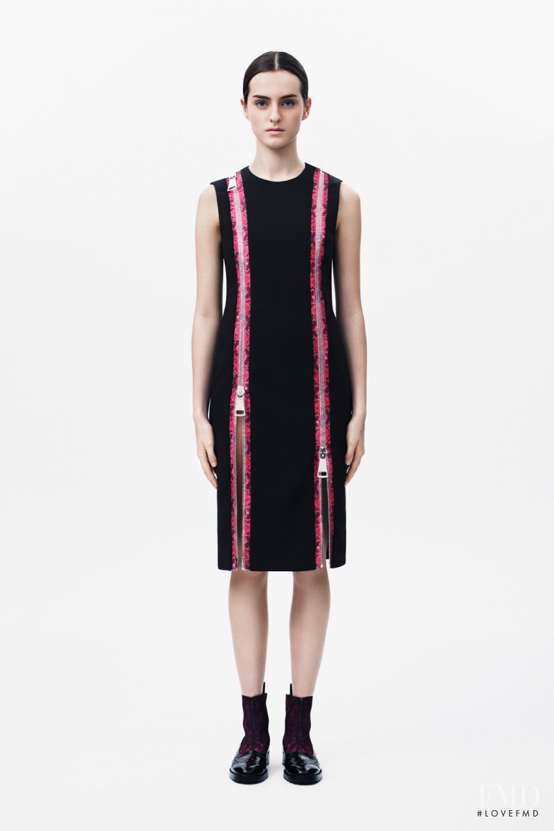 Georgia Taylor featured in  the Christopher Kane fashion show for Pre-Fall 2014