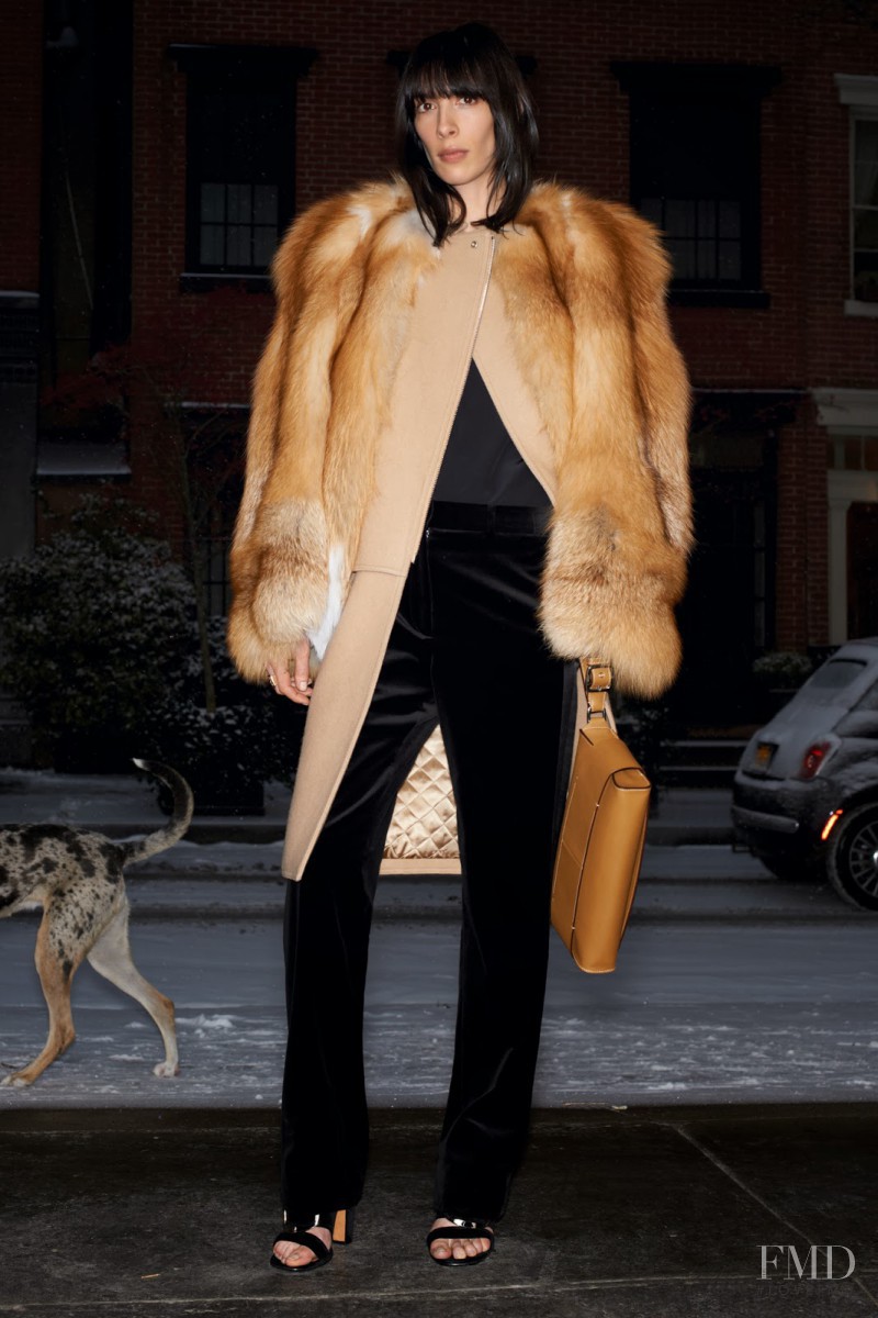 Jamie Bochert featured in  the Givenchy fashion show for Pre-Fall 2014